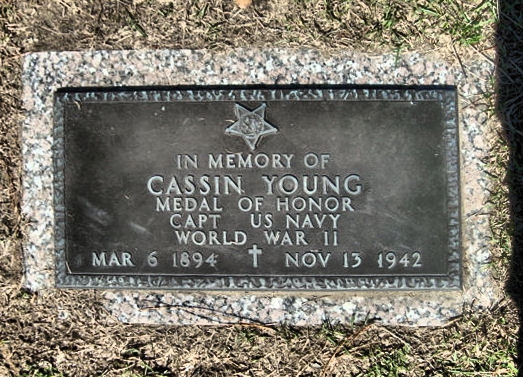CAPT. CASSIN YOUNG MEMORIAL PLAQUE