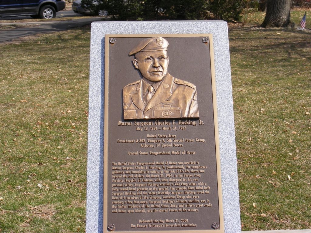 MASTER SERGEANT CHARLES E. HOSKING MEMORIAL