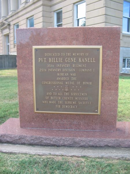 PVT. BILLIE GENE KANELL MEMORIAL