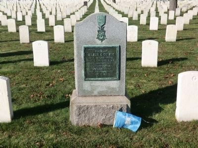 SERGEANT WILBUR E. COLYER MEDAL OF HONOR GRAVESTONE