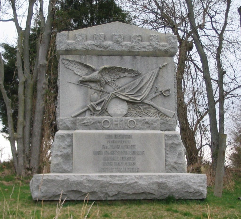 12TH OHIO VOLUNTEER INFANTRY REGIMENT WAR MEMORIAL