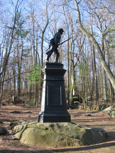 10TH PENNSYLVANIA RESERVES WAR MEMORIAL