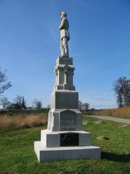 110TH PENNSYLVANIA INFANTRY WAR MEMORIAL