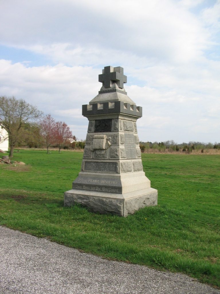 119TH PENNSYLVANIA INFANTRY WAR MEMORIAL