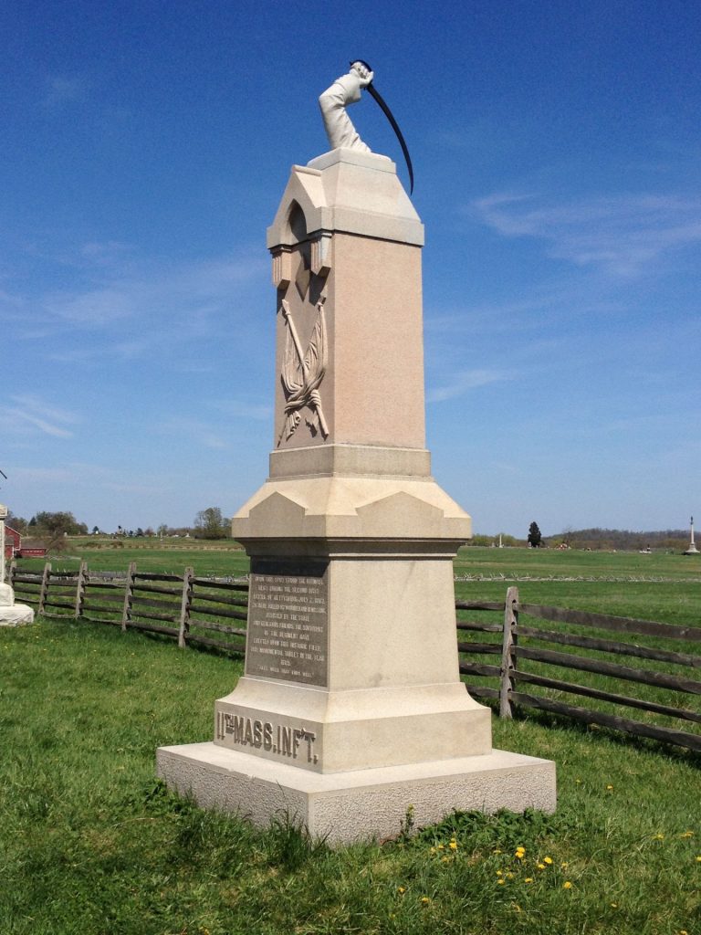 11TH MASSACHUSETTS INFANTRY WAR MEMORIAL