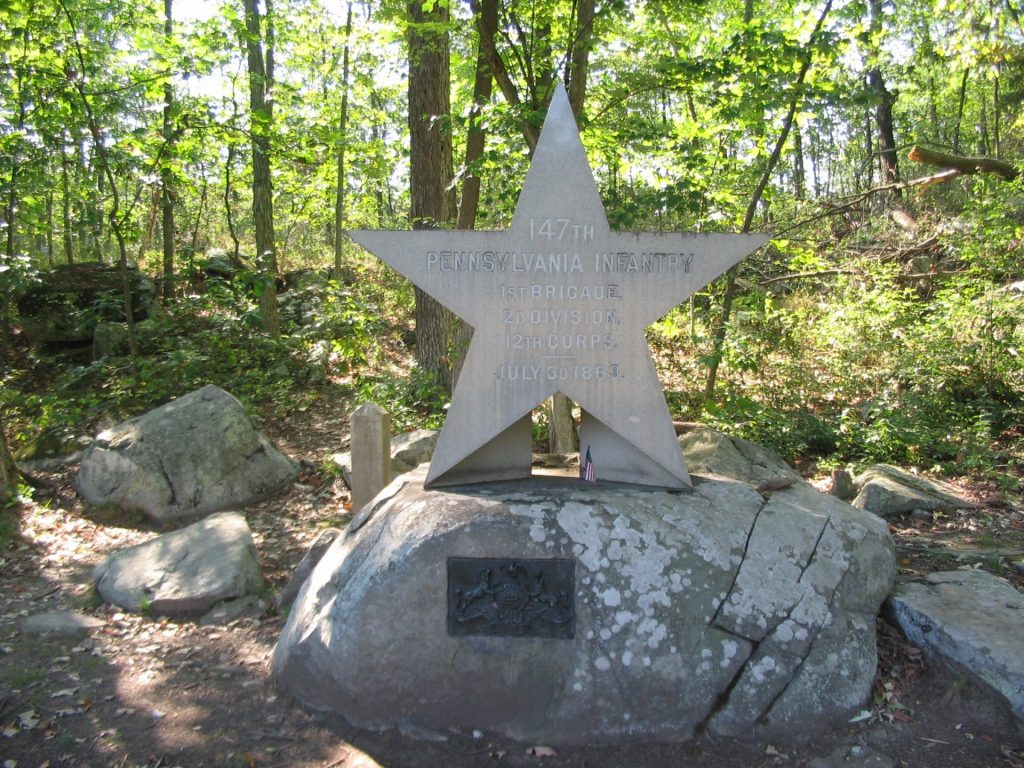 147TH PENNSYLVANIA INFANTRY WAR MEMORIAL