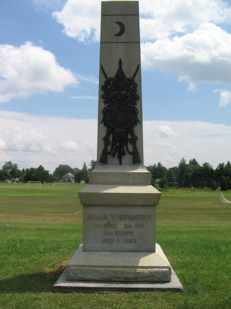45TH NEW YORK INFANTRY WAR MEMORIAL