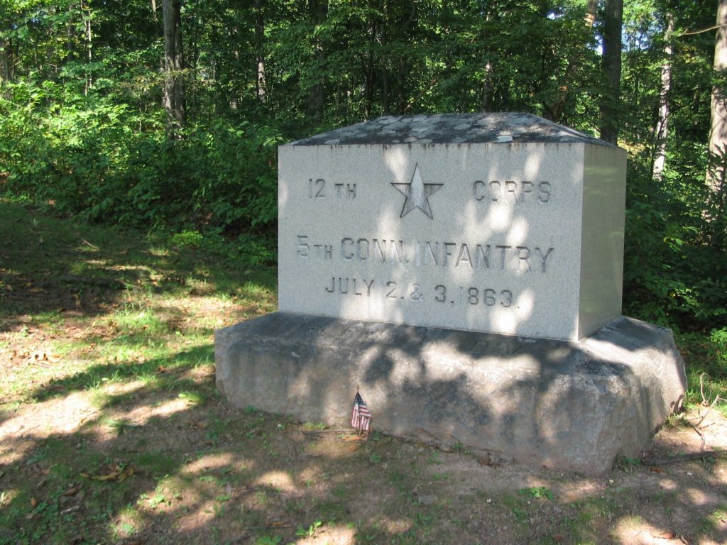 5TH CONNECTICUT INFANTRY WAR MEMORIAL