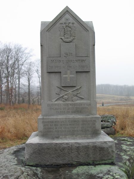 5TH MAINE INFANTRY WAR MEMORIAL