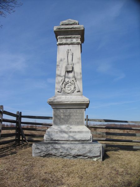 5TH NEW JERSEY INFANTRY VOLUNTEERS WAR MEMORIAL
