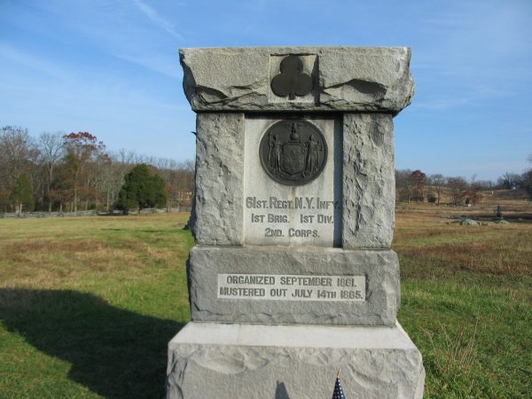 61ST NEW YORK INFANTRY WAR MEMORIAL