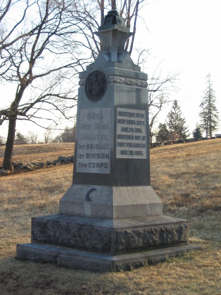 68TH NEW YORK INFANTRY WAR MEMORIAL
