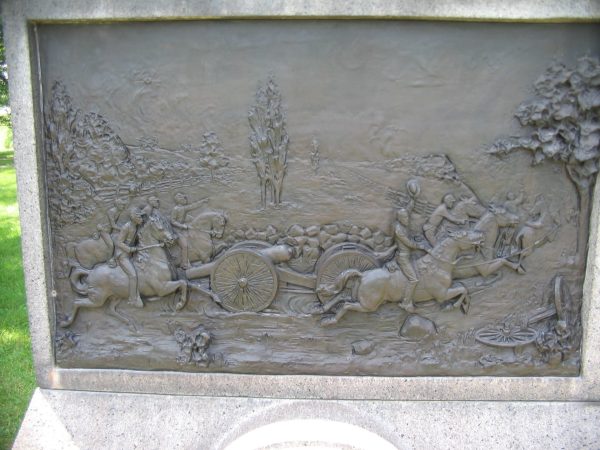 6TH INDEPENDENT BATTERY NEW YORK ARTILLERY WAR MEMORIAL PLAQUE