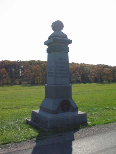 76TH NEW YORK INFANTRY WAR MEMORIAL