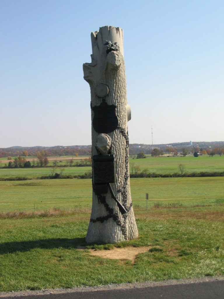 90TH PENNSYLVANIA INFANTRY VOLUNTEERS MEMORIAL