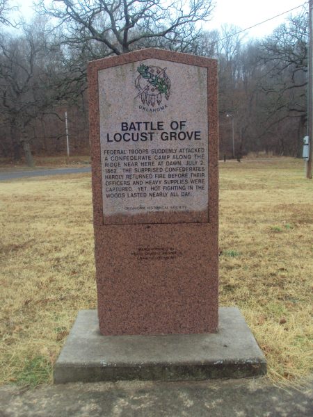 BATTLE OF LOCUST GROVE WAR MEMORIAL