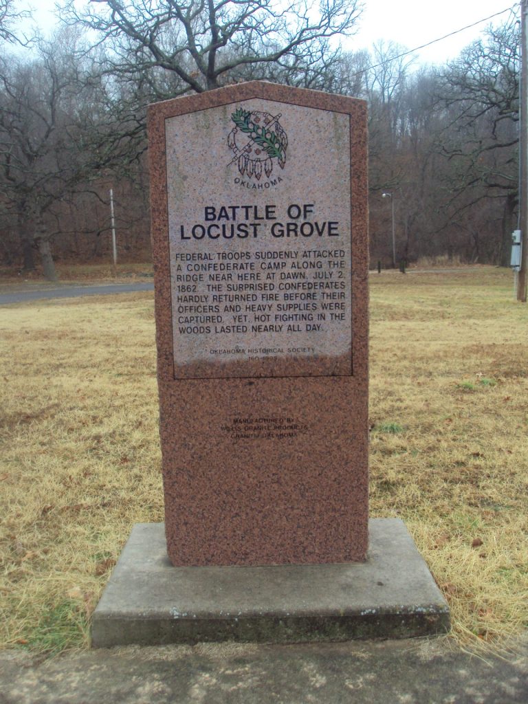 BATTLE OF LOCUST GROVE WAR MEMORIAL