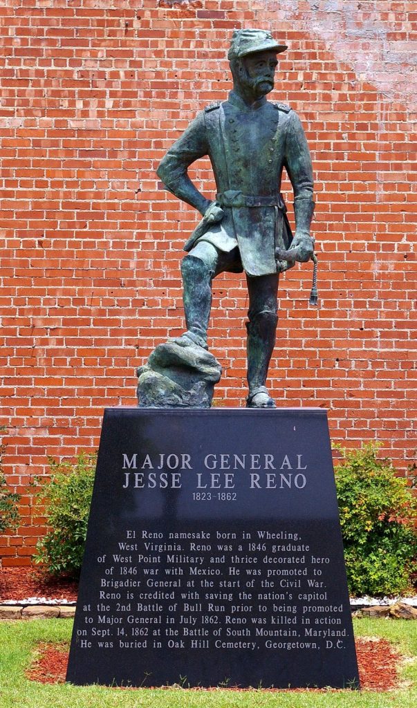 MAJOR GENERAL JESSE LEE RENO WAR MEMORIAL