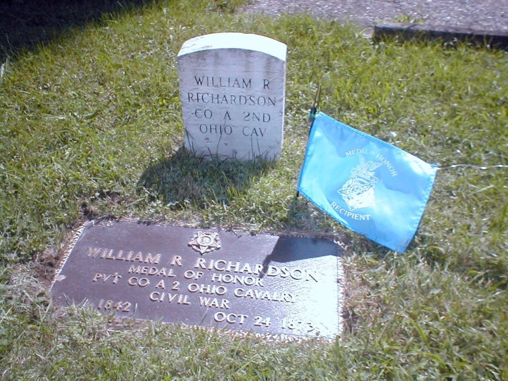 PVT. WILLIAM R. RICHARDSON MEDAL OF HONOR GRAVESTONE