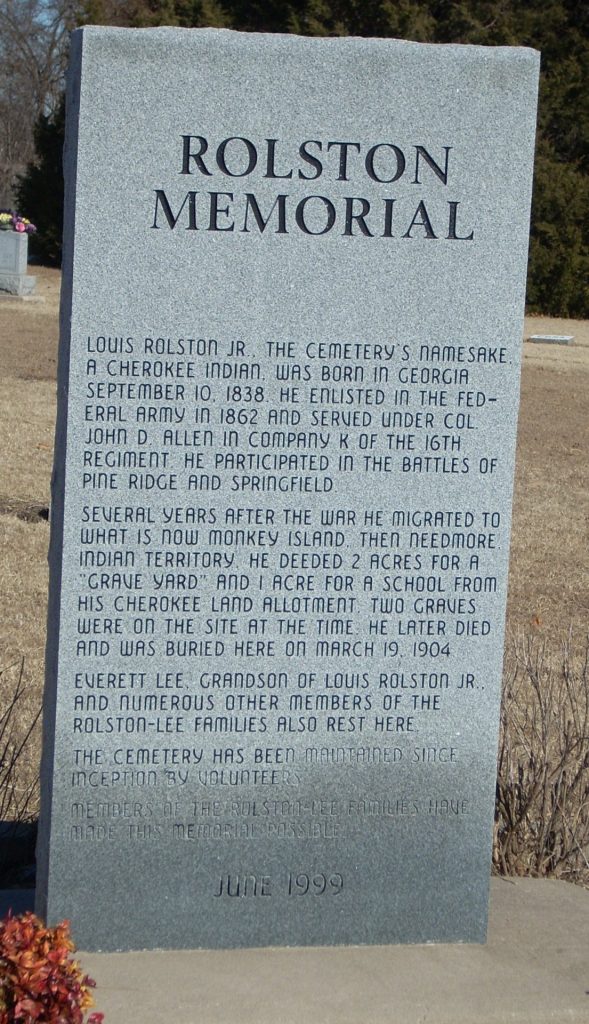 ROLSTON MEMORIAL