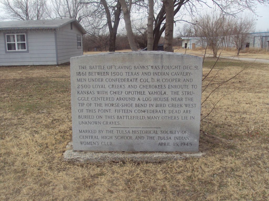 THE BATTLE OF “CAVING BANKS” WAR MEMORIAL