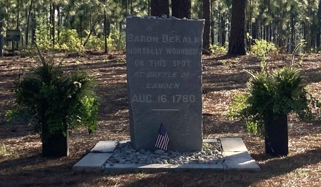 BARON DEKALB REVOLUTIONARY WAR MEMORIAL