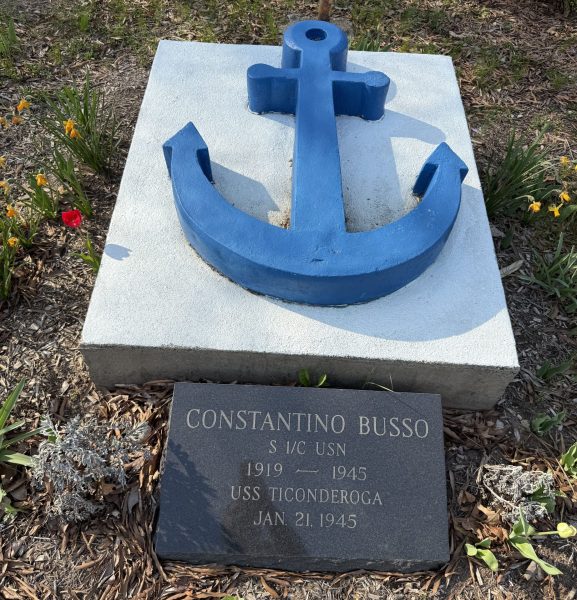CONSTANTINO BUSSO WAR MEMORIAL ANCHOR