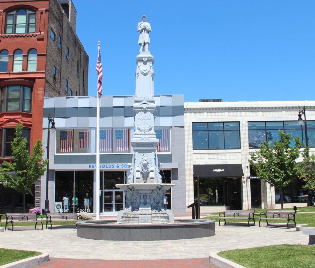 KENT COUNTY CIVIL WAR MEMORIAL AND FOUNTAIN