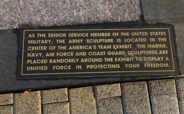 AMERICA’S TEAM PROTECTING YOUR FREEDOM MEMORIAL PLAQUE