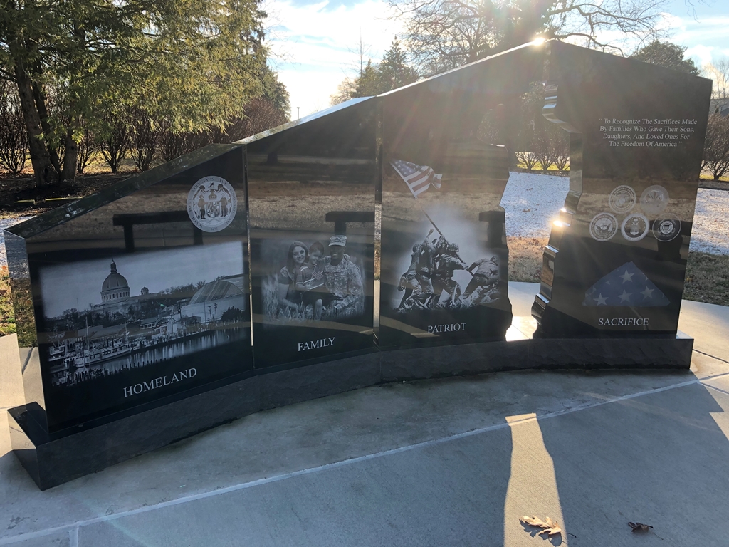 ANNAPOLIS GOLD STAR FAMILIES MEMORIAL BACK