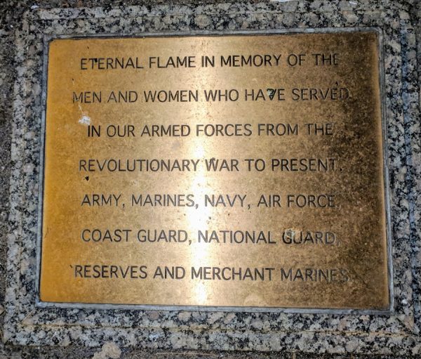 CHICAGO’S ETERNAL FLAME MEMORIAL PLAQUE