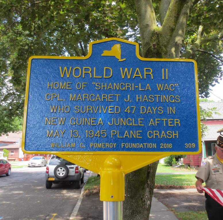 OWEGO WORLD WAR II MEMORIAL MARKER