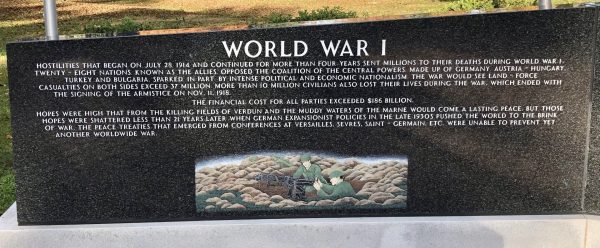 RICHMOND HILL VETERANS MONUMENT STONE B