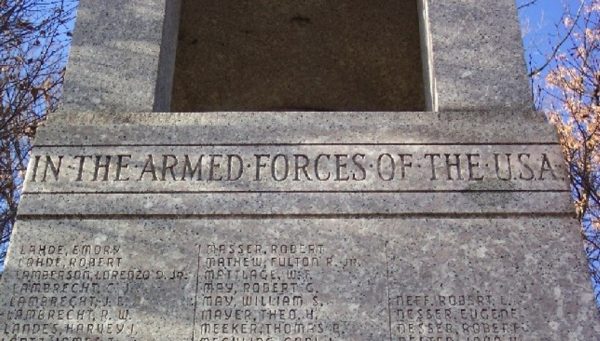 BEXLEY WORLD WAR II MEMORIAL SIDE C