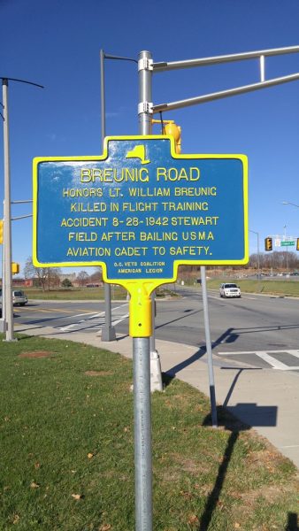 BRUENIG ROAD MEMORIAL MARKER