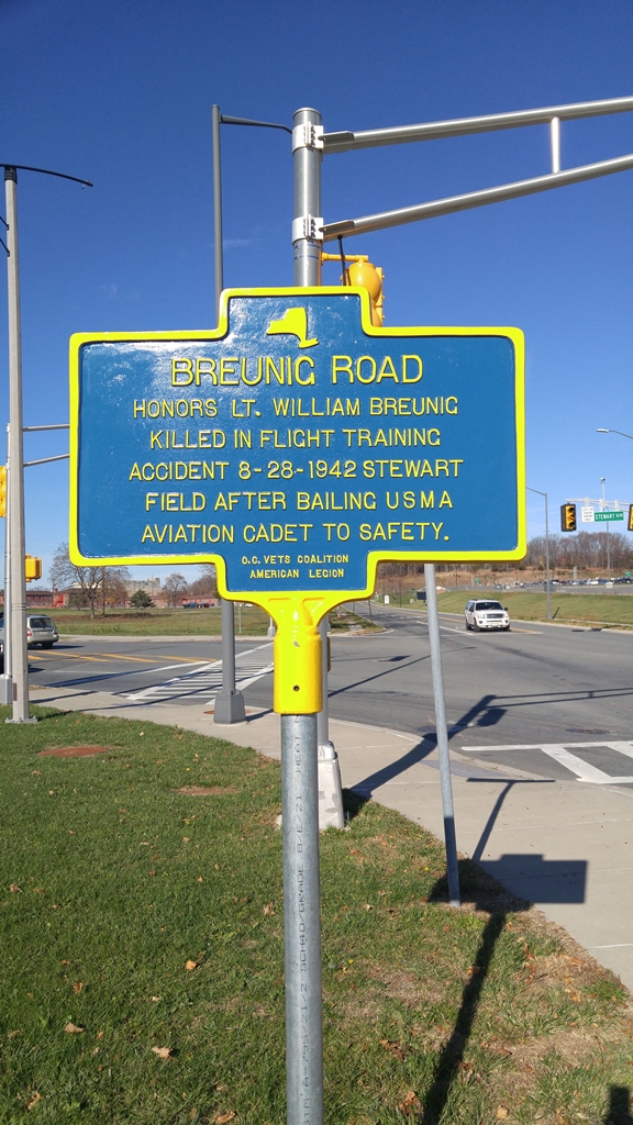 BRUENIG ROAD MEMORIAL MARKER