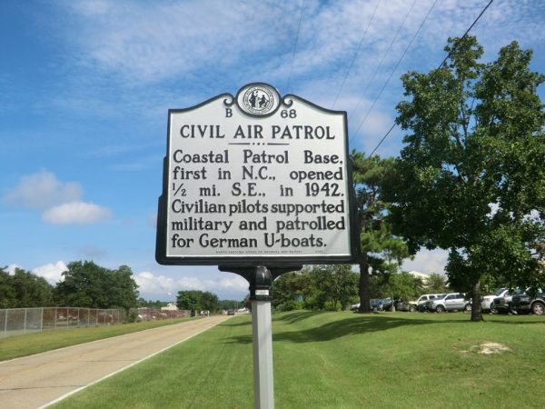 CIVIL AIR PATROL WAR MEMORIAL MARKER