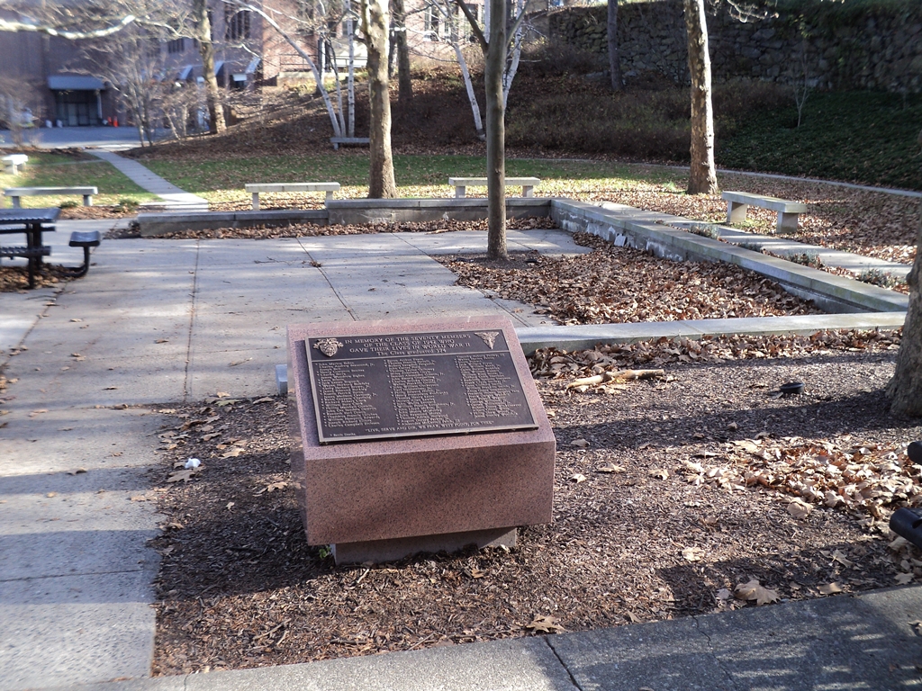 CLASS OF 1942 WORLD WAR II MEMORIAL
