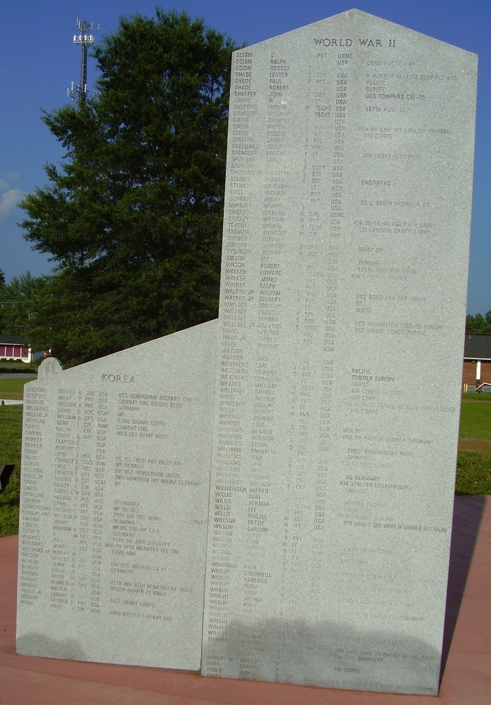 FALLSTON VETERANS MEMORIAL STONE B