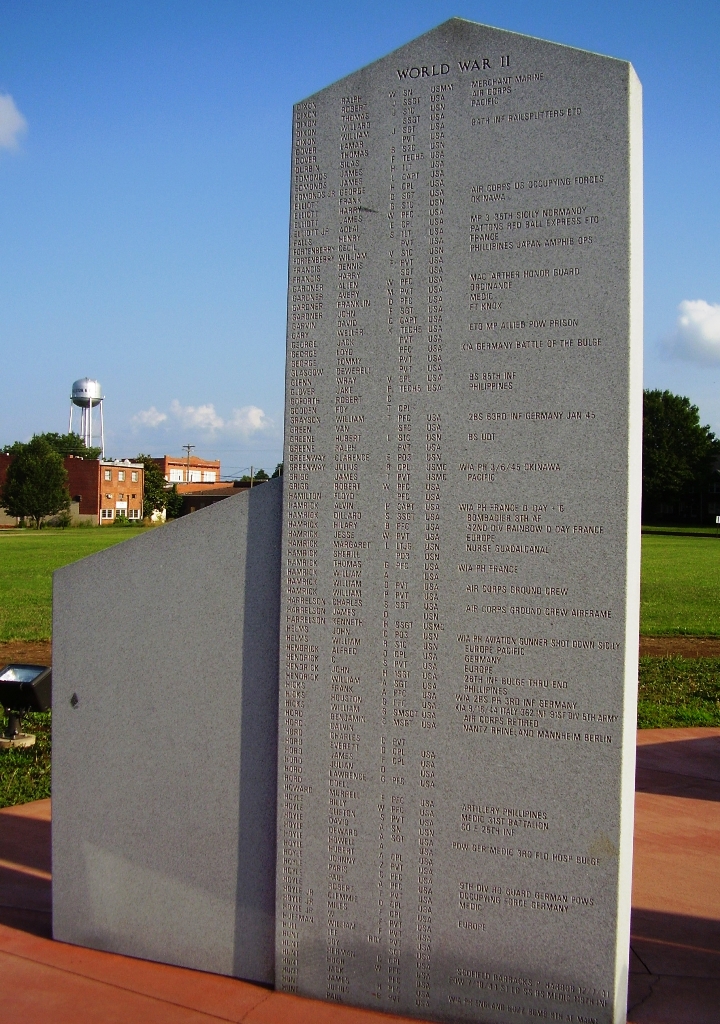 FALLSTON VETERANS MEMORIAL STONE E