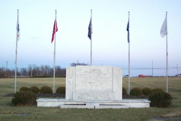 LEWIS CENTER THE FOUR CHAPLAINS WAR MEMORIAL