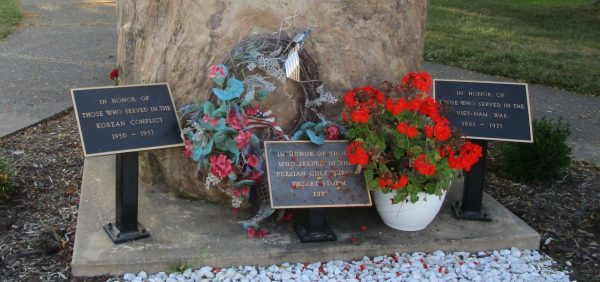 LYNDONVILLE WAR VETERANS MEMORIAL PLAQUES