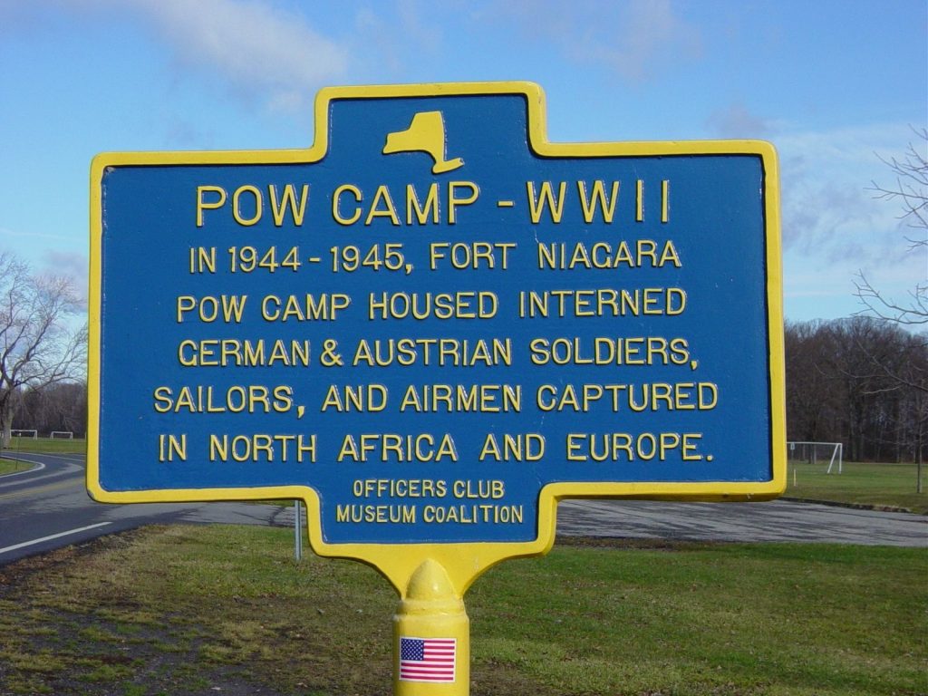 POW CAMP-WW II MEMORIAL MARKER