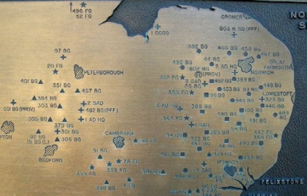 “THE MIGHTY EIGHT” WAR MEMORIAL PLAQUE E