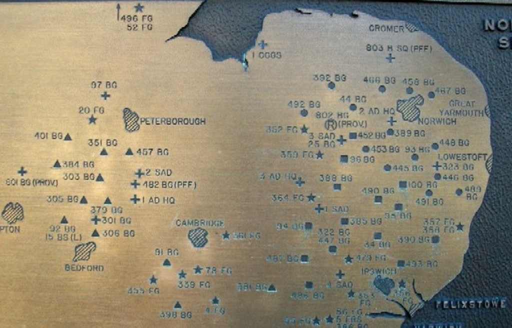 “THE MIGHTY EIGHT” WAR MEMORIAL PLAQUE E