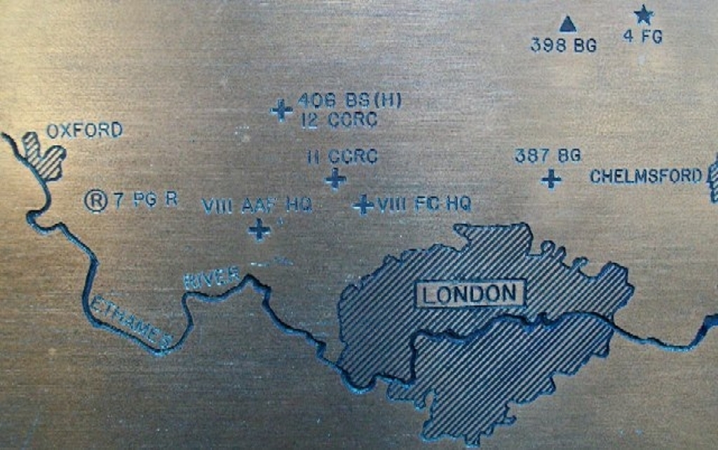 “THE MIGHTY EIGHT” WAR MEMORIAL PLAQUE F