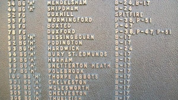 “THE MIGHTY EIGHT” WARE MEMORIAL PLAQUE I