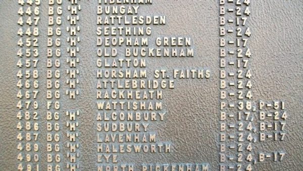 “THE MIGHTY EIGHT” WAR MEMORIAL PLAQUE L