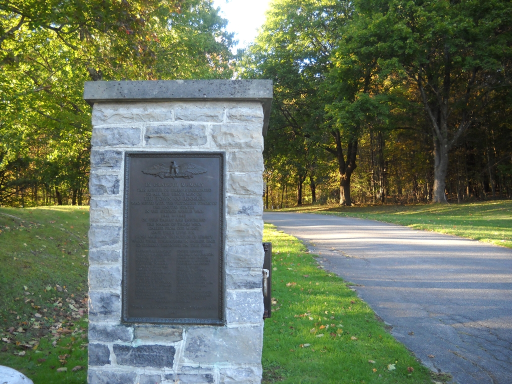 TOWN OF HOOSICK WORLD WAR II MEMORIAL TREES