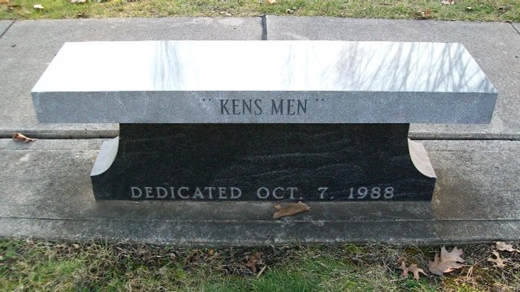 43RD BOMBARDMENT GROUP WAR MEMORIAL BENCH BACK